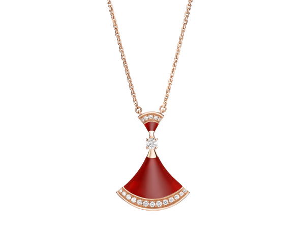 Replica Bulgari Divas Dream Necklace with diamonds