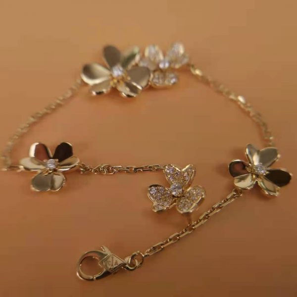 Frivole bracelet, 5 flowers